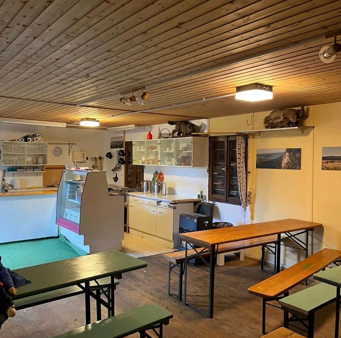 Neue Beleuchtung in der Florian-Henning-Hütte